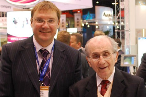 Профессор G. Berci и профессор К. В. Пучков (Чикаго, США, 2009)