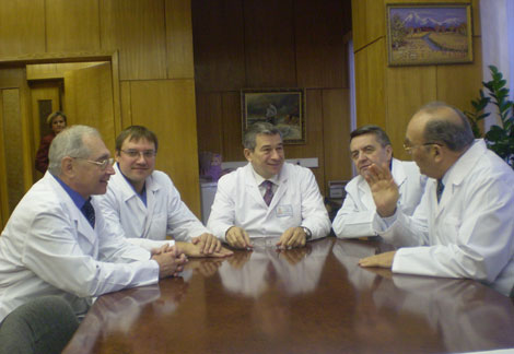 Консилиум с академиками в КБ 1 (Москва, 2007)