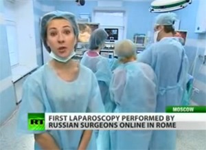 Russia Today:  Репортаж английской и испанской редакций телеканала