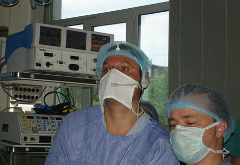 Показательные операции на Школе онкоурологов (Санкт-Петербург, 2008)