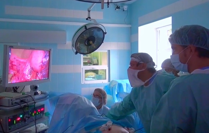 Мастер-класс «Лапароскопические оперативные вмешательства в гинекологии и хирургии» Часть 2