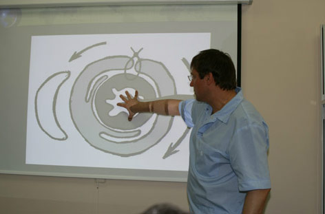 На мастер-классе по лечению ГПОД(Москва, 2010)