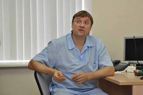 Лапароскопическая хирургия. Ты должен этим жить, тогда можешь рассказать о проблеме интересно (профессор Пучков К. проводит мастер-класс, ноябрь 2010 года в г. Москве.